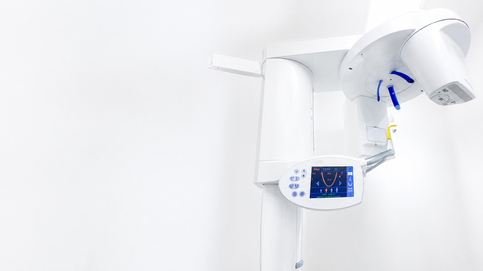 Escáner 3D para radiografía dental tridimensional