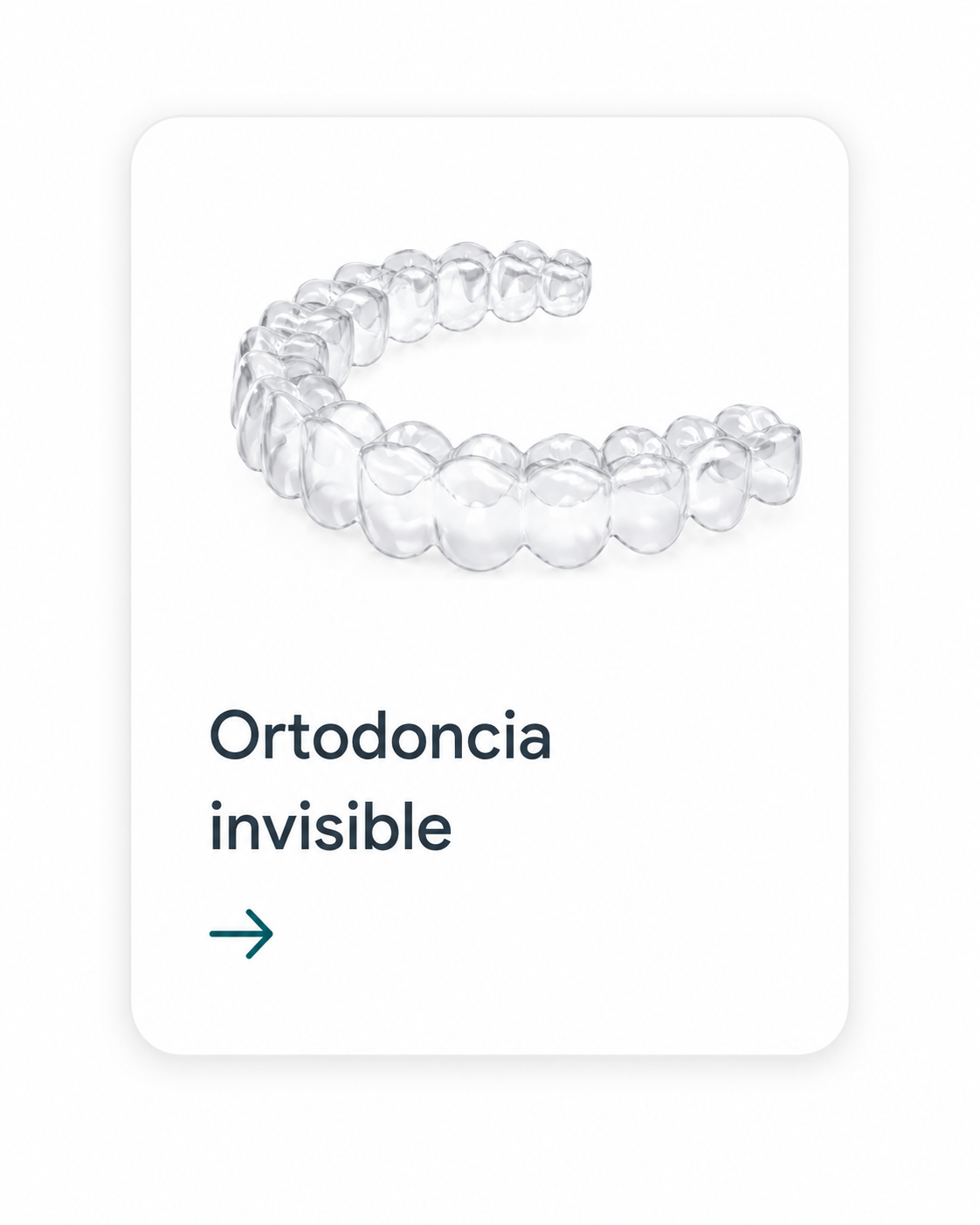 Ortodoncia invisible: alinea tu sonrisa con placas transparentes diseñadas digitalmente, discretas y adaptadas a tu caso clínico.
