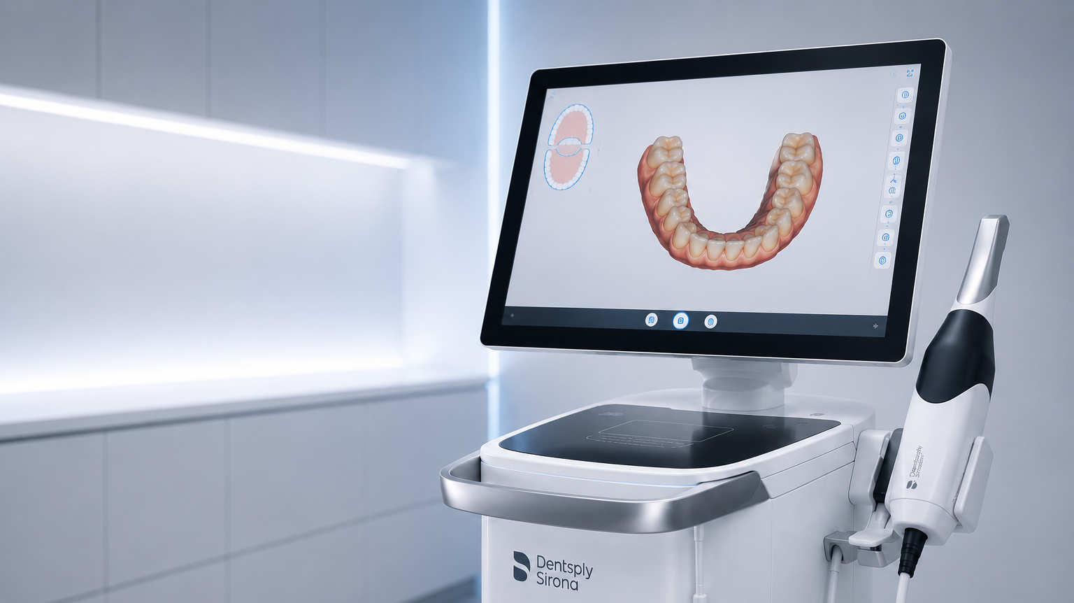 Fresadora CAD/CAM del laboratorio propio